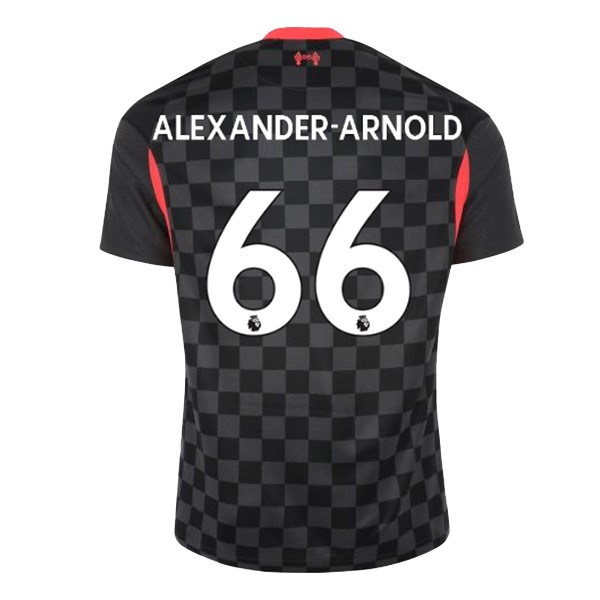 Camiseta Liverpool NO.66 Arnold 3ª 2020 2021 Negro